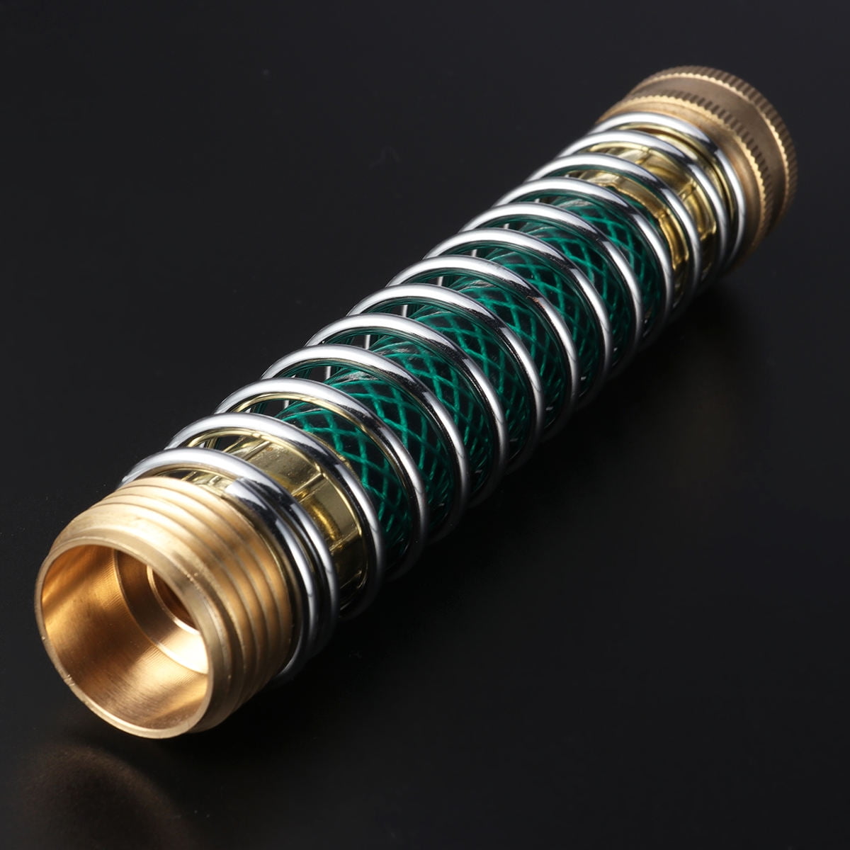 SWETRACE 24Set Hose Quick Connect Fittings Spring 15x3x3in Copper Brass ...