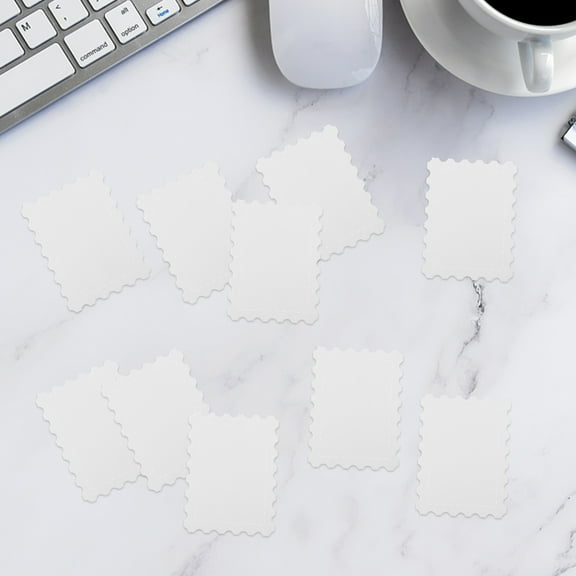 SWETRACE 25Pcs Watercolor Postcards Blank White Rectangular Cardstock Diy Crafting Mailing