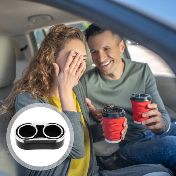 SWETRACE 2Pcs Black Car Accessories for Holding Drinks in Cars and SUVs