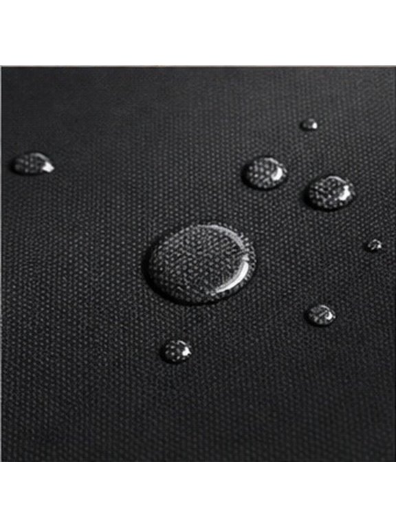 2Pcs Black Foldable Clothes Dust Cover, Breathable Nonwoven Fabric for Hanging Closet Organizer