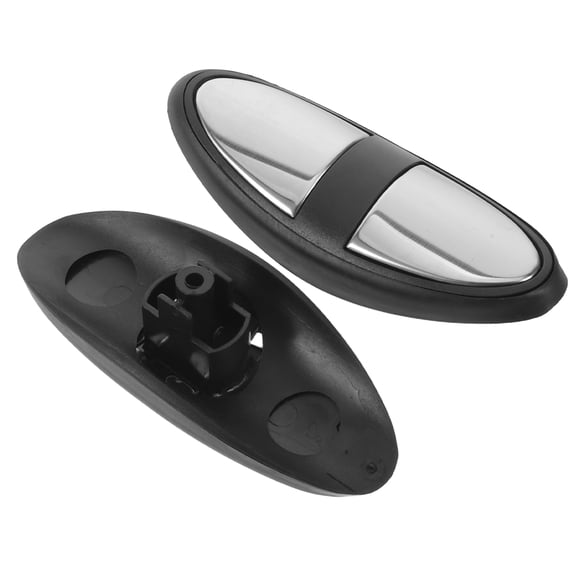 SWETRACE 2Pcs Black Treadmill Hand Grip Heart Pads for Stable Pulse Sensing and Sweat Resistant Performance