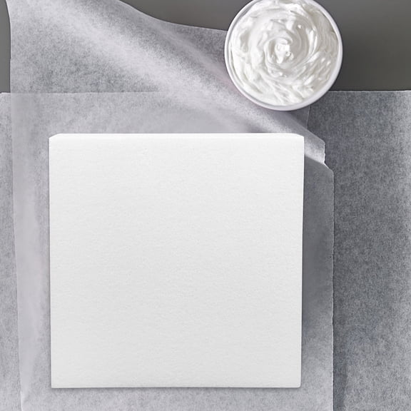 SWETRACE Cake Display Model Foam Cake Dummy White 2Pcs