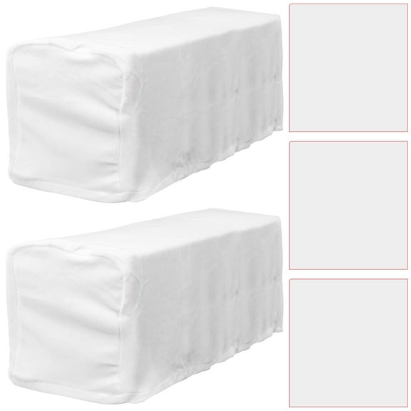 SWETRACE 2Pcs Elastic Sofa Arm Covers for Families with Couch and Armchair 19.7X7.1in