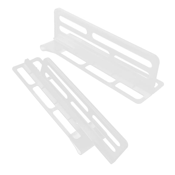 SWETRACE Refrigerator Space Partition Fridge Classification Board White PP 2Pcs