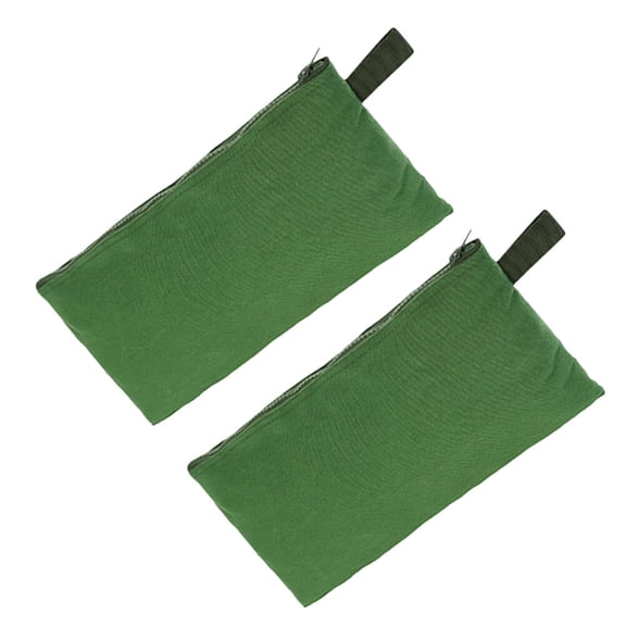 SWETRACE 2-Pack Zipper Pouches for Tool Storage, Rectangular Utility Bags for Organizing