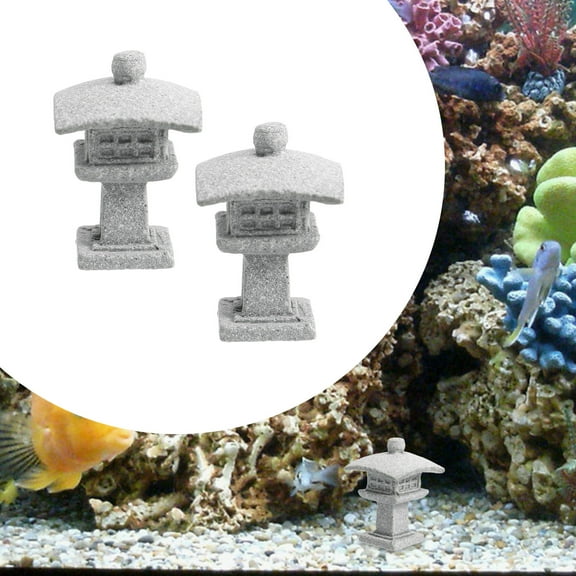 SWETRACE Garden Lantern Japanese Style 2Pcs