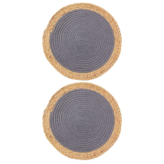 SWETRACE 2-Pack Kitchen Table Mats for Family Use, and Easy to Clean