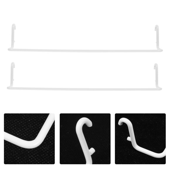 SWETRACE 2Pcs Laundry Accessories for Pegboard Extendable and 10.4X1.9X1.6in