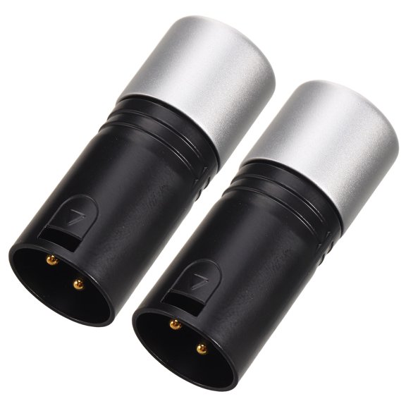 SWETRACE Stage Lighting Xlr Terminator 120 Ohm Resistor Plated Silver Metal Dmx Solution 2Pcs