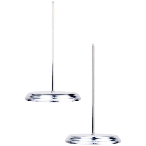 SWETRACE 2Pcs Note Holder Metal Spike for Desk and Office Use