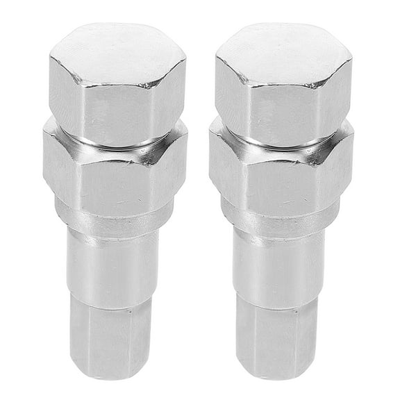 SWETRACE 2Pcs Silver Lug Nut Torque Wrench for Car Lug Wrench Automotive Maintenance