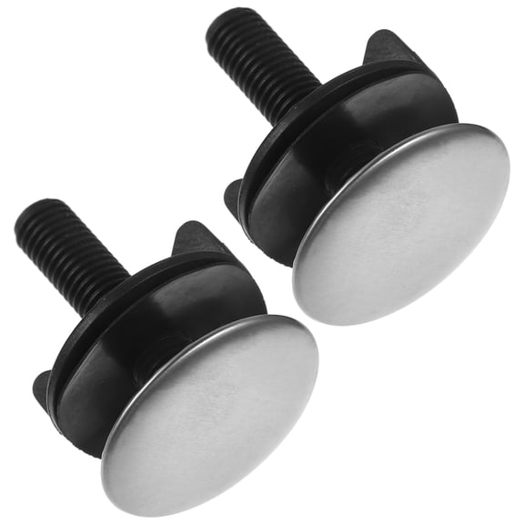 SWETRACE 2-Pack Kitchen Sink Hole Covers, Round Shape with Sealing and Decorative Effects, Assorted Colors for Drain