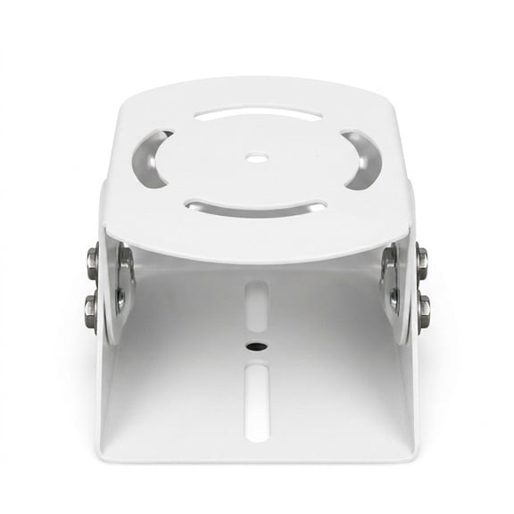 SWETRACE Adjustable Security Camera Stand, White Steel, Multi-Angle, Easy to Install, 2Pcs