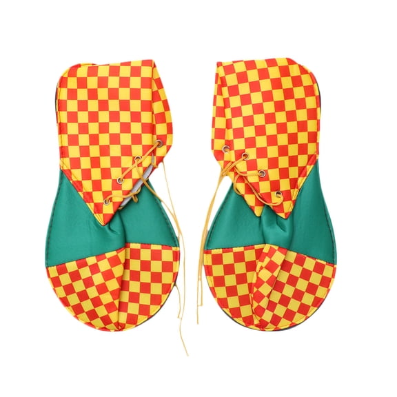 SWETRACE Clown Shoes Durable Reusable Perfect for Masquerade Costume Parties