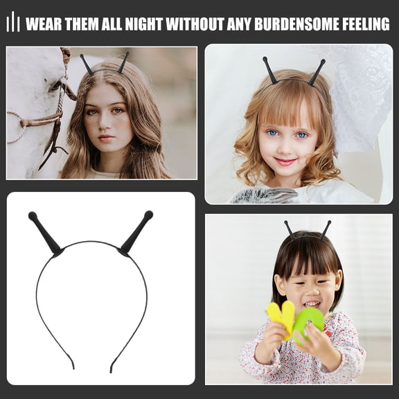 SWETRACE 2pcs Cosplay Headband Alien Hairband Plastic Party Accessory for Party