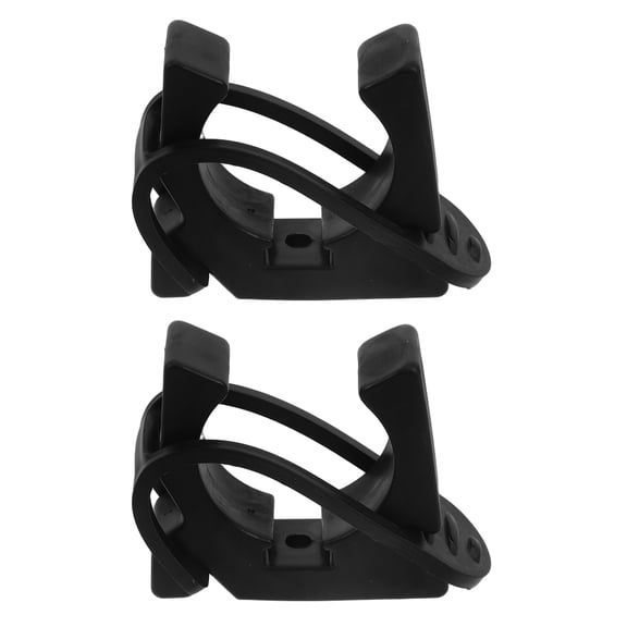 SWETRACE 2pcs Kayak Paddle Clip Holder with Rubber round Multi Hole Base
