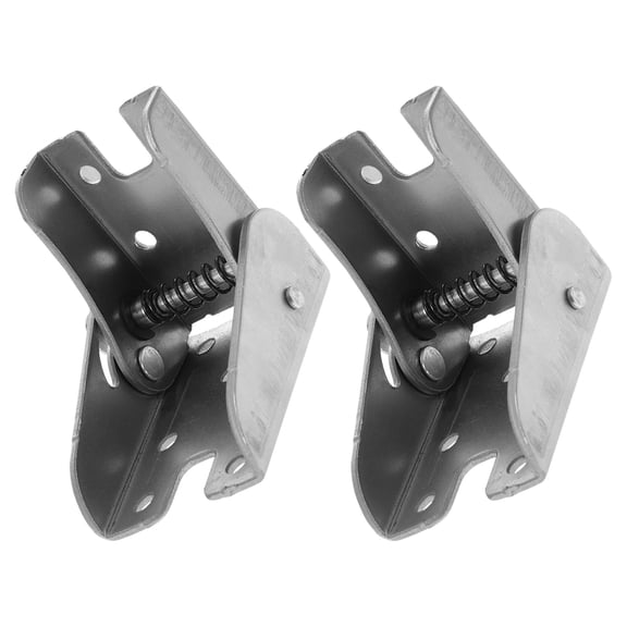 SWETRACE 2pcs Metal Self Locking Folding Hinge Bracket for Furniture, 90 Degree
