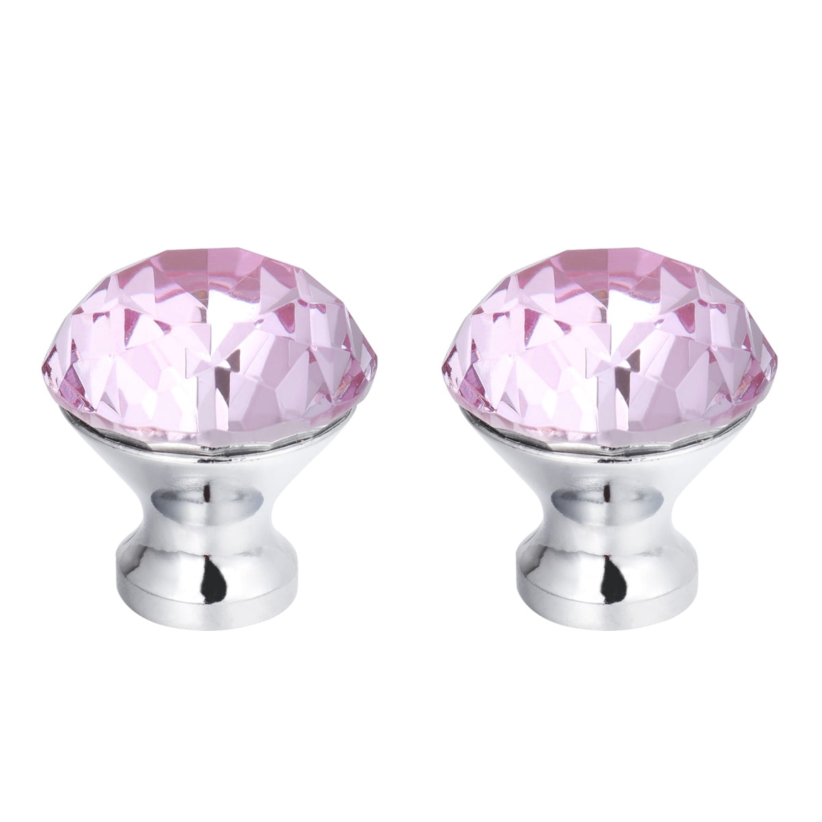 Pink Drawer Stuff SWETRACE 2Pcs Pink Crystal Drawer Knobs Elegant Crystal Pull Knob for ...