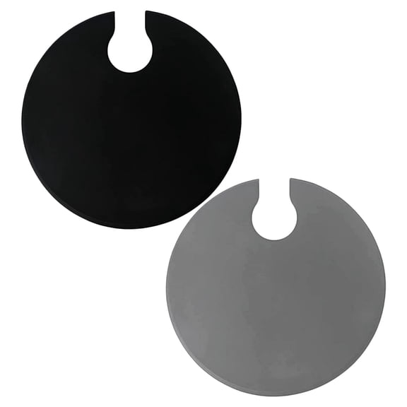 SWETRACE 2pcs Pot Cover Silicone Leak-proof Wok Cover for Household Users