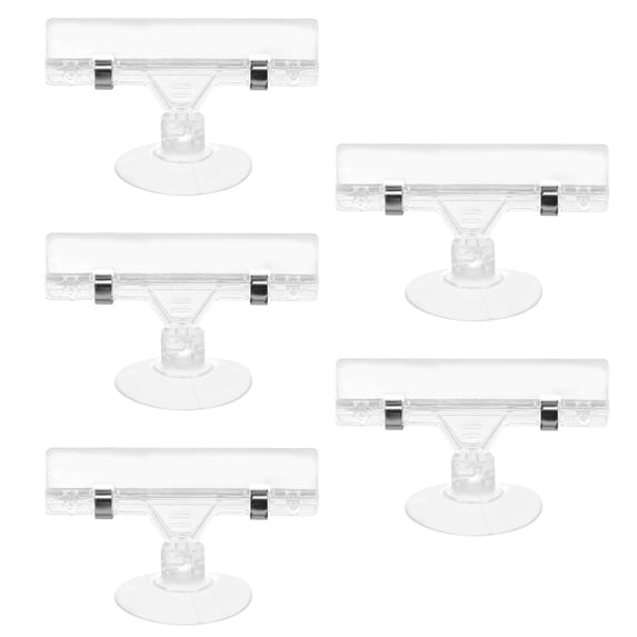 SWETRACE 3.2*1.8*1.6in 5Pcs Plastic Label Display Stand with ...