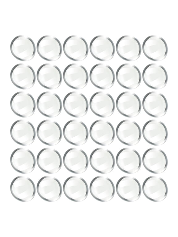 300pcs Decorative Glass Pebbles Flat Marbles for Vase and Fish Tank