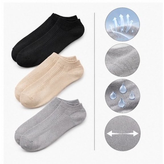 SWETRACE 30Pairs Ladies Ankle Socks Breathable Elastic Nylon Mesh Short Stockings Assorted Colors