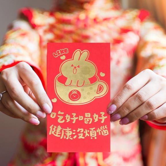 SWETRACE 30Pcs Red Paper Envelopes for Chinese New Year and Spring Festival Lucky Money Bags