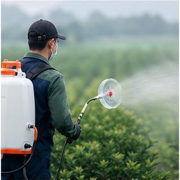 SWETRACE 30Pcs Sprayer Guard Nozzles for Garden and Agriculture with Windproof Transparent Shield
