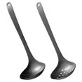 thumbnail image 1 of SWETRACE Stainless Slotted Spoon Stainless Steel Easy to Clean Home Use Buffets 1 Set, 1 of 8