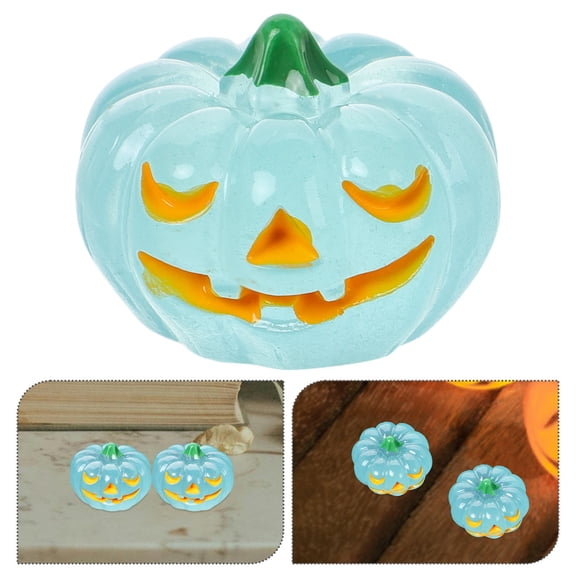 SWETRACE Versatile Glow-in-The-Dark Pumpkin Decor for Indoor and Outdoor 3Pcs