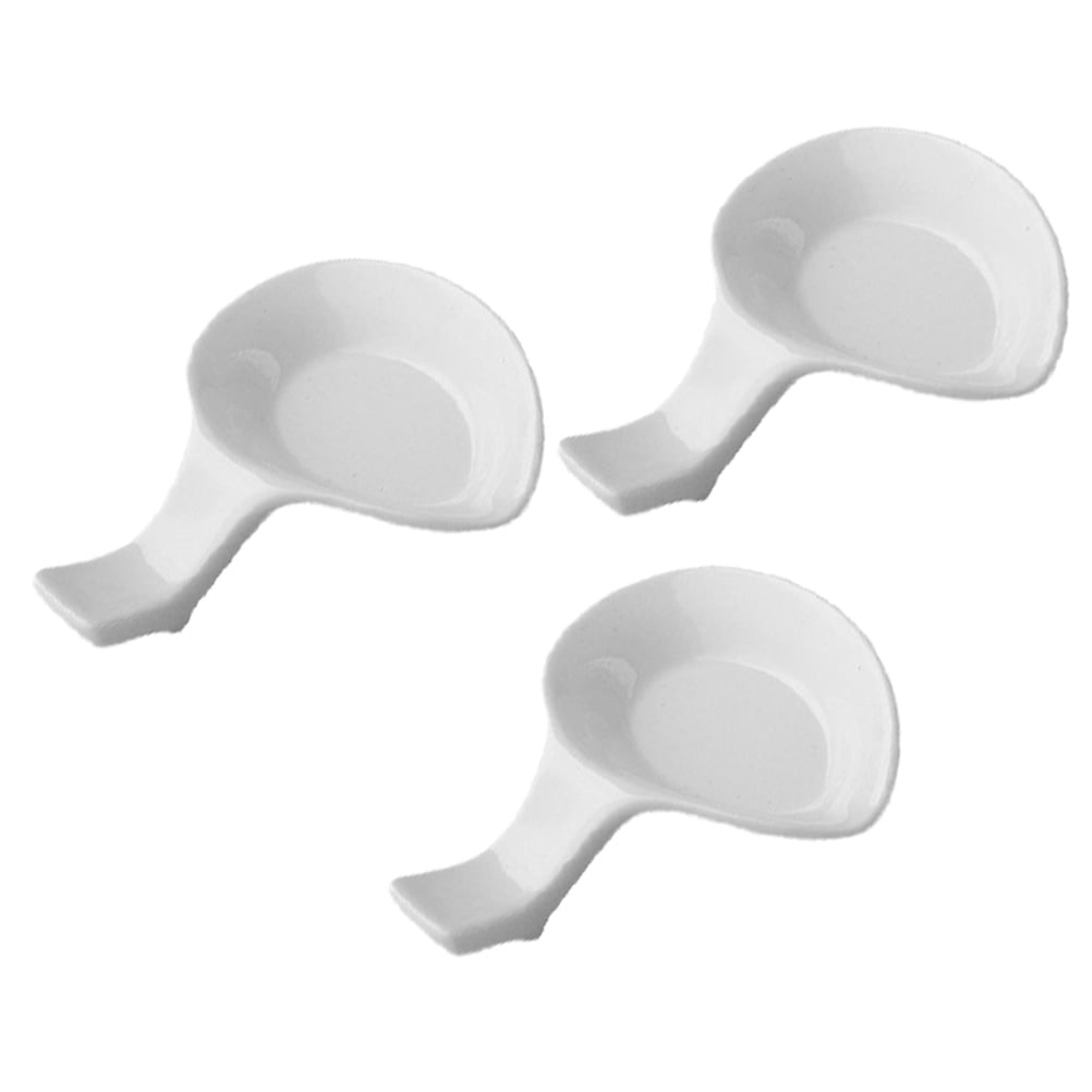 Calligraphy Rak SWETRACE 3Pcs White Ceramic Brush Pen Rack Practical Calligraphy Pen ...