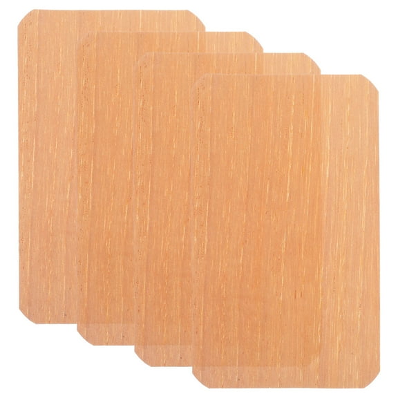 SWETRACE 4Pcs Brown Cedar Sheets for Humidor Accessories 20.00X12.30X0.20Cm Rectangular