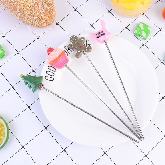 SWETRACE 4-Piece Stainless Steel Cake Baking Tools Set for Bakers and Baking Testing