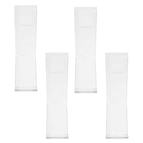 SWETRACE 4Pcs Clear Retail Shoe Display Stand Acrylic Organizer Rack ...