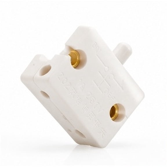 SWETRACE Magnetic Door Switch Easy Install White Plastic for Wardrobes and Closets 4Pcs