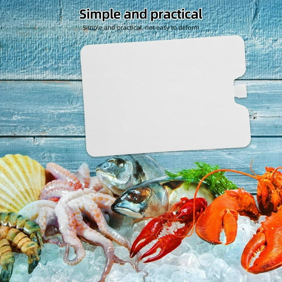SWETRACE 4Pcs Freezer Packs for Daily Use Simple Design 11.8X5.7X1In