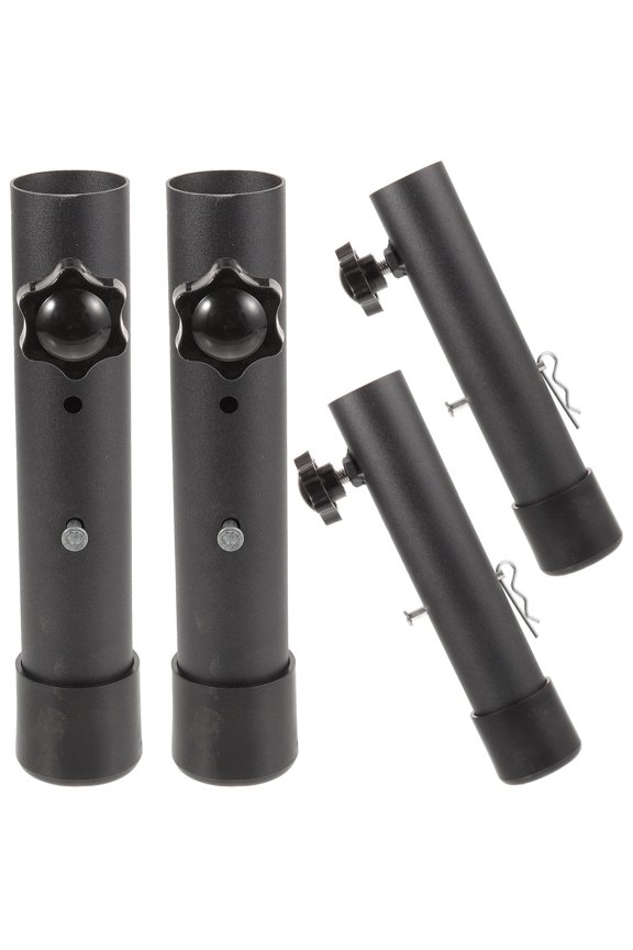 Table Leg Set, 4pcs Thick Steel Height Extensions, Rust-Resistant, Indoor Furniture Support