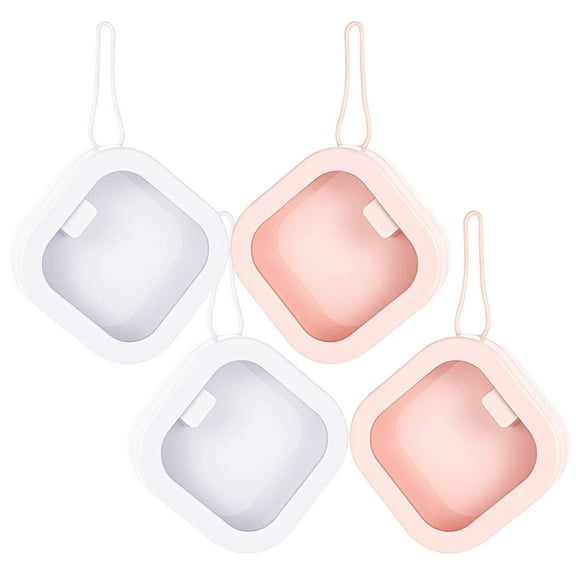 SWETRACE 4Pcs Hair Scrunchie Organizer Lanyard Design for Travel Easy to Carry