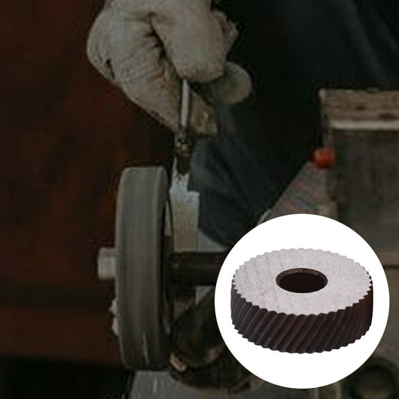 SWETRACE 4Pcs High Grade Steel Knurling Tool With Function For Machining 2.5X2.5in