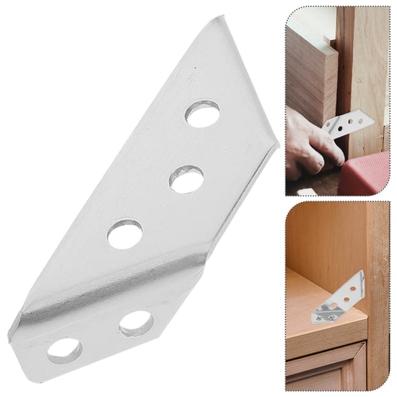 SWETRACE 4Pcs Multifunction Triangle Corner Brace for Furniture and Appliances
