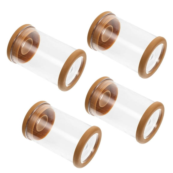 SWETRACE 4Pcs Small Pots for Plants Outside Round Shape Home Use