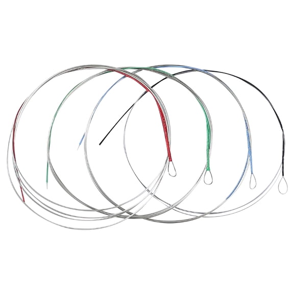 SWETRACE 4Pcs Sound Production Pipa Practice String Steel Wire for Beginners