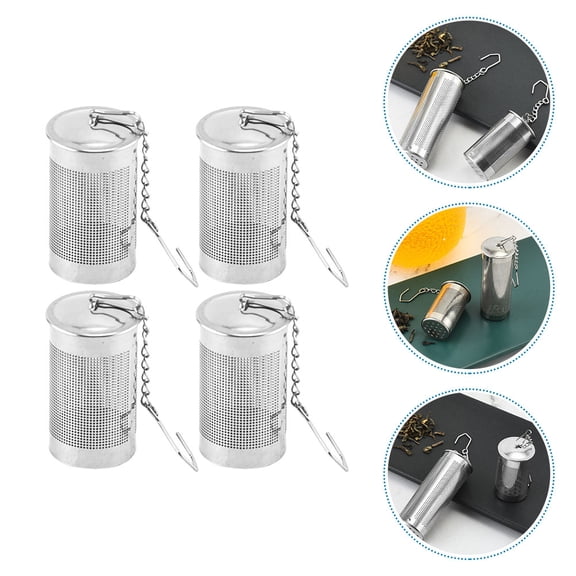 SWETRACE 4Pcs Stainless Steel Tea Infusers for Tea Making and Gifting