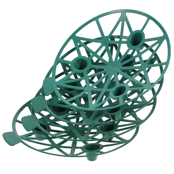 SWETRACE 4pcs Gardening Watermelon Stands Melon Hammocks Cradles Green Plastic for Farming