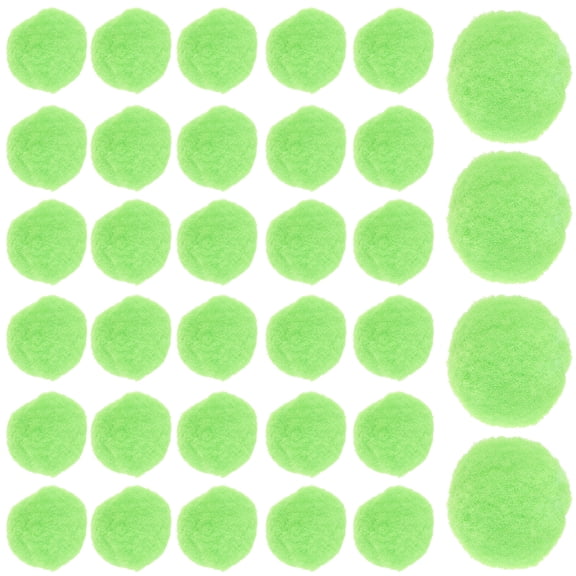 SWETRACE 500Pcs Kids Crafts Pompoms in Light Green and Deep Fruit Green for Children