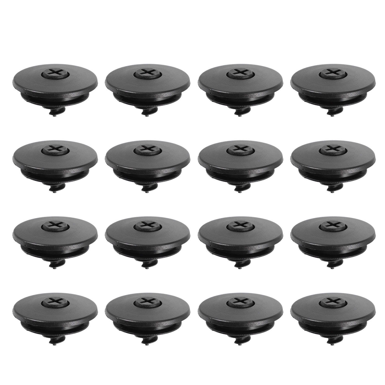 SWETRACE 50Pcs Black Car Carpet Retainer Rotating Buckle Square Shaped ...