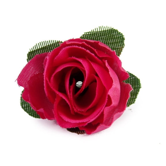 SWETRACE 50Pcs Fake Roses Rosy Color for Wedding Decoration and Planning