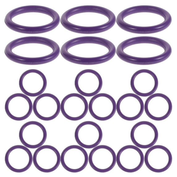 SWETRACE 50Pcs Purple Rubber Gaskets for Ensuring Durability in Air Conditioning Parts
