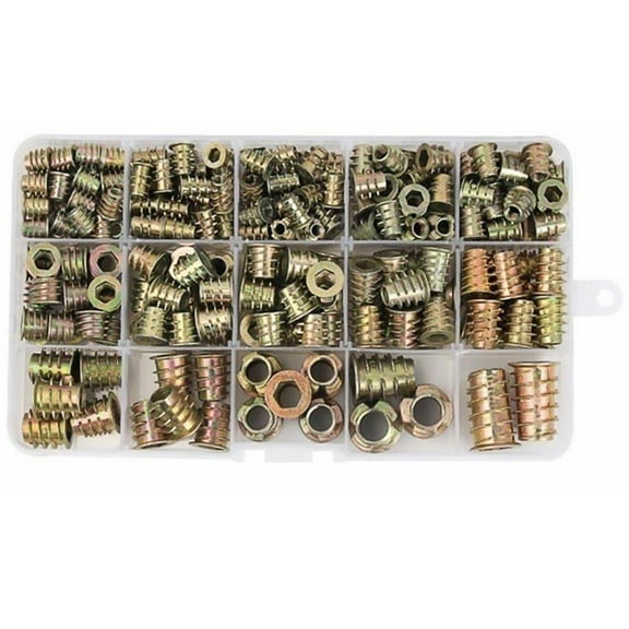 SWETRACE 50pcs Zinc Alloy Wardrobe Screws Assorted Colors for Woodworking and Furniture Assembly Projects