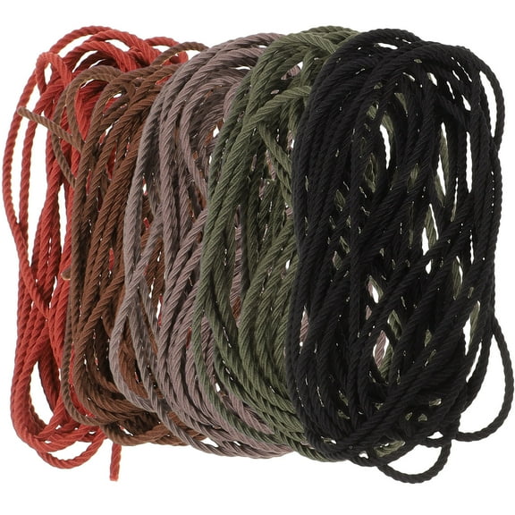 SWETRACE 5-Pack Elastic Cord Bracelets for Jewelry Making, Beading Thread for Women, Craft Supplies and Hobbyists